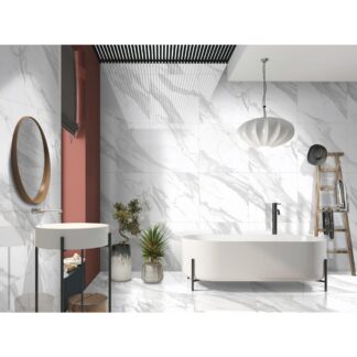 Statuary Marble Porcelain Tile Flooring