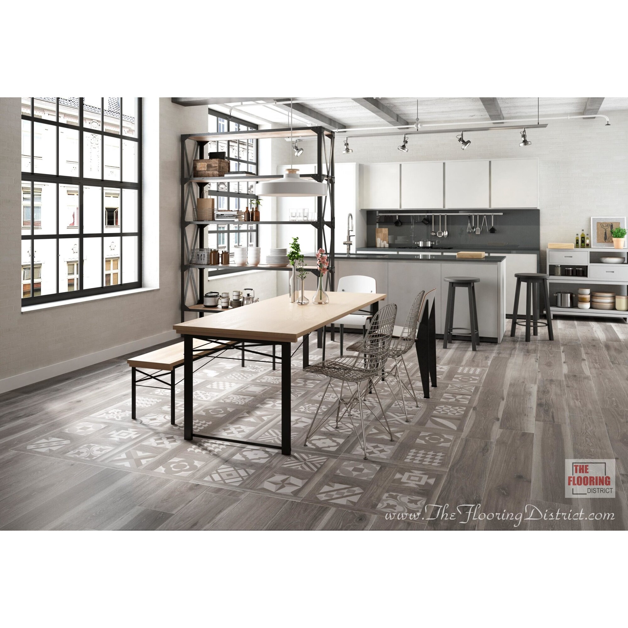 Selandia Fumo Wood Look Porcelain Tile