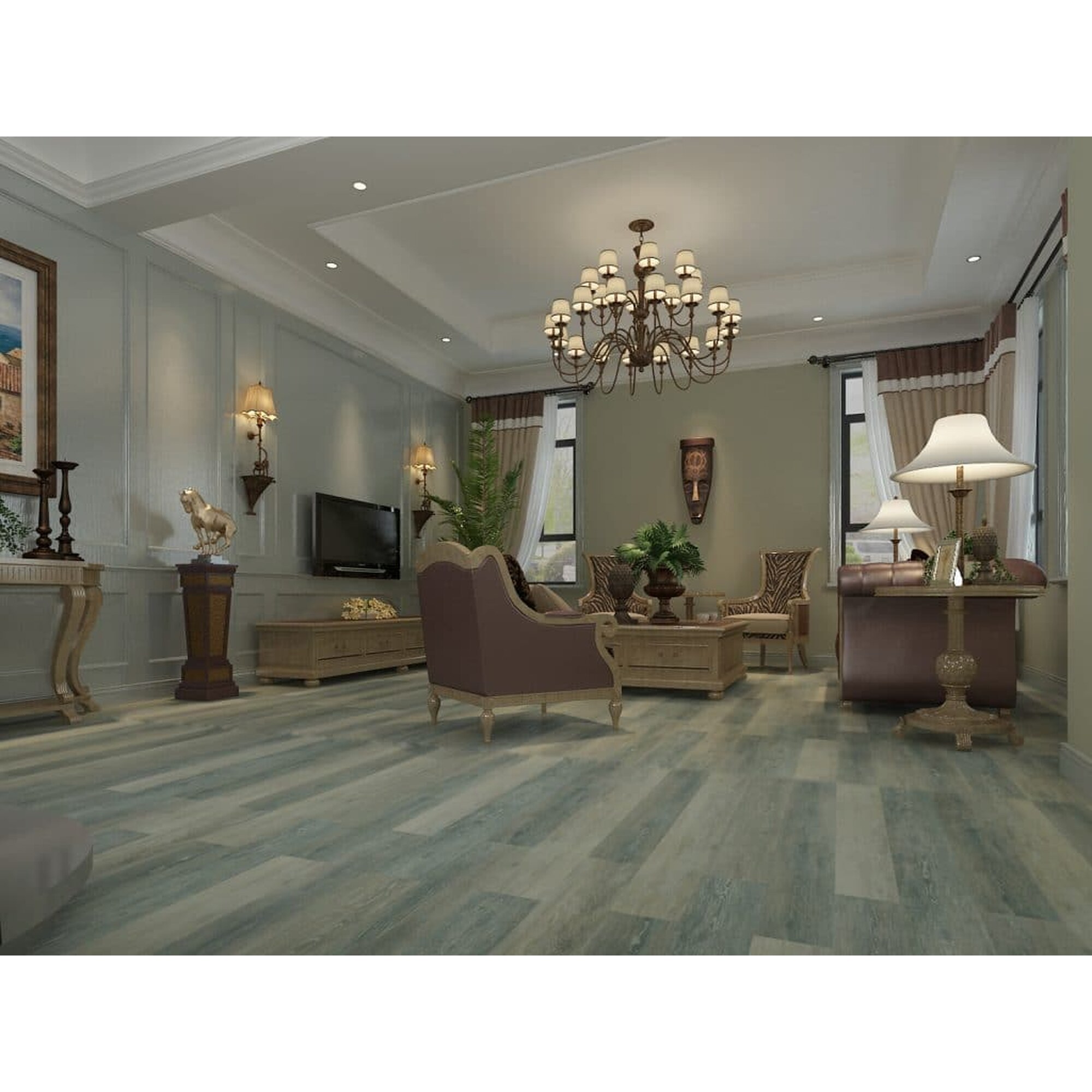 CENTURY GRAY Architect Collection PARKAY XPL WATER PROOF FLOOR