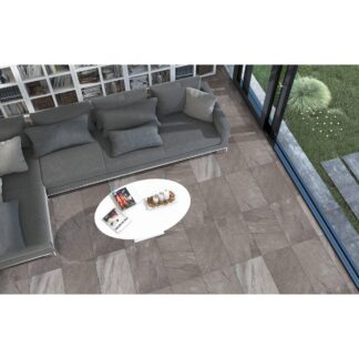 Tucson Marron Stone Style Porcelain Tile