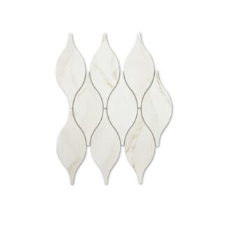 Calacatta Gold Teardrop - 12" x 12"