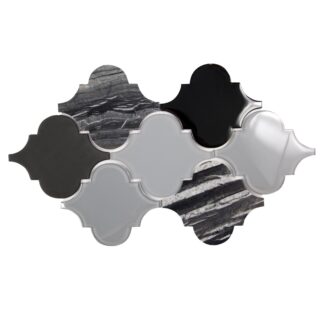 Clover Black Mix - 19" X 9.25"