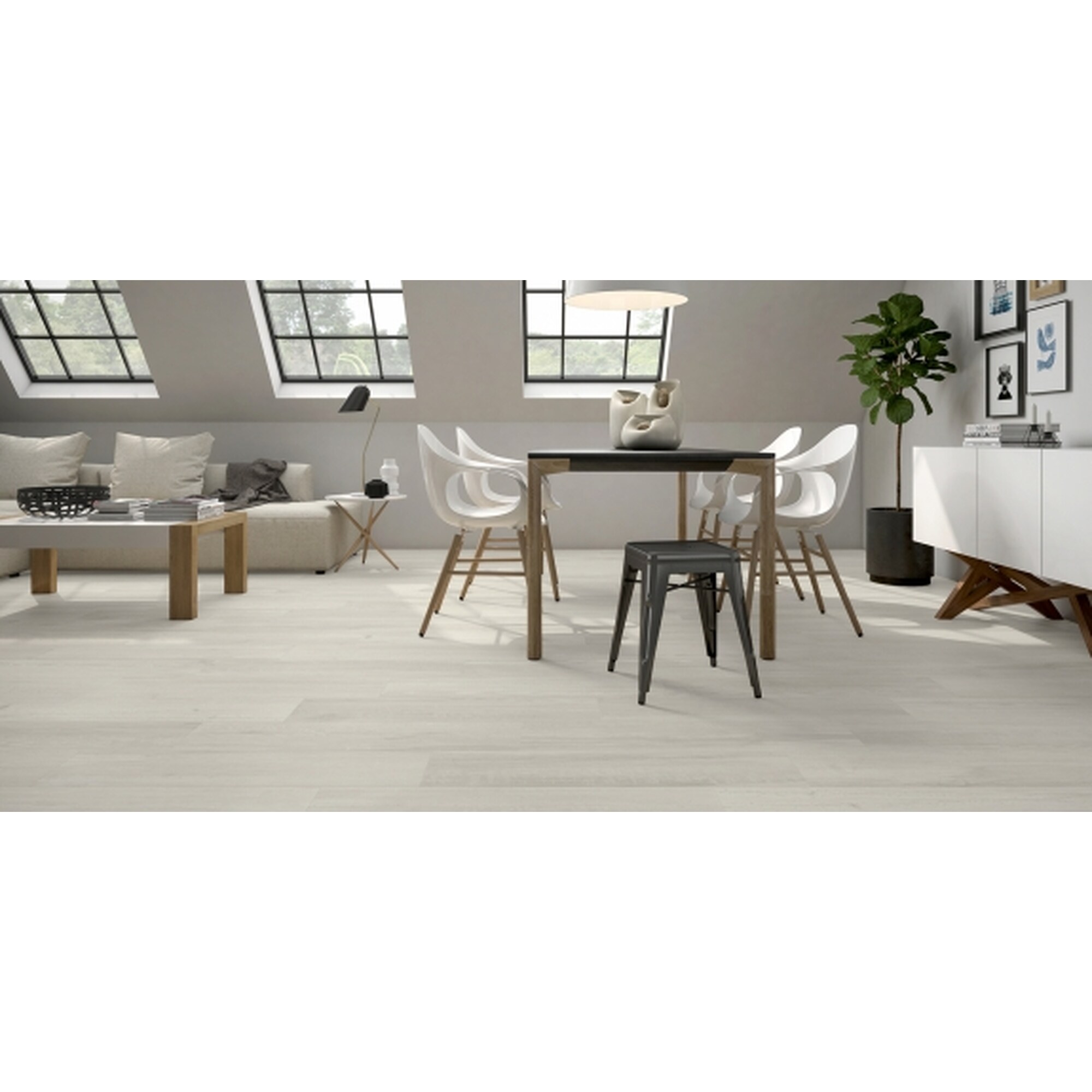 Landes Blanc Woor Porcelain Tile