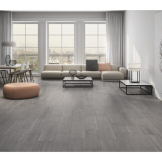 Landes Gris Wood Porcelain Tile