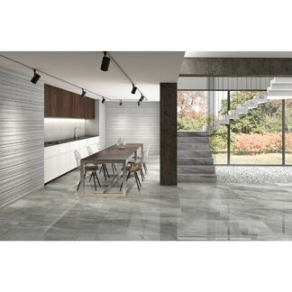 Litium Grey Porcelain Tile