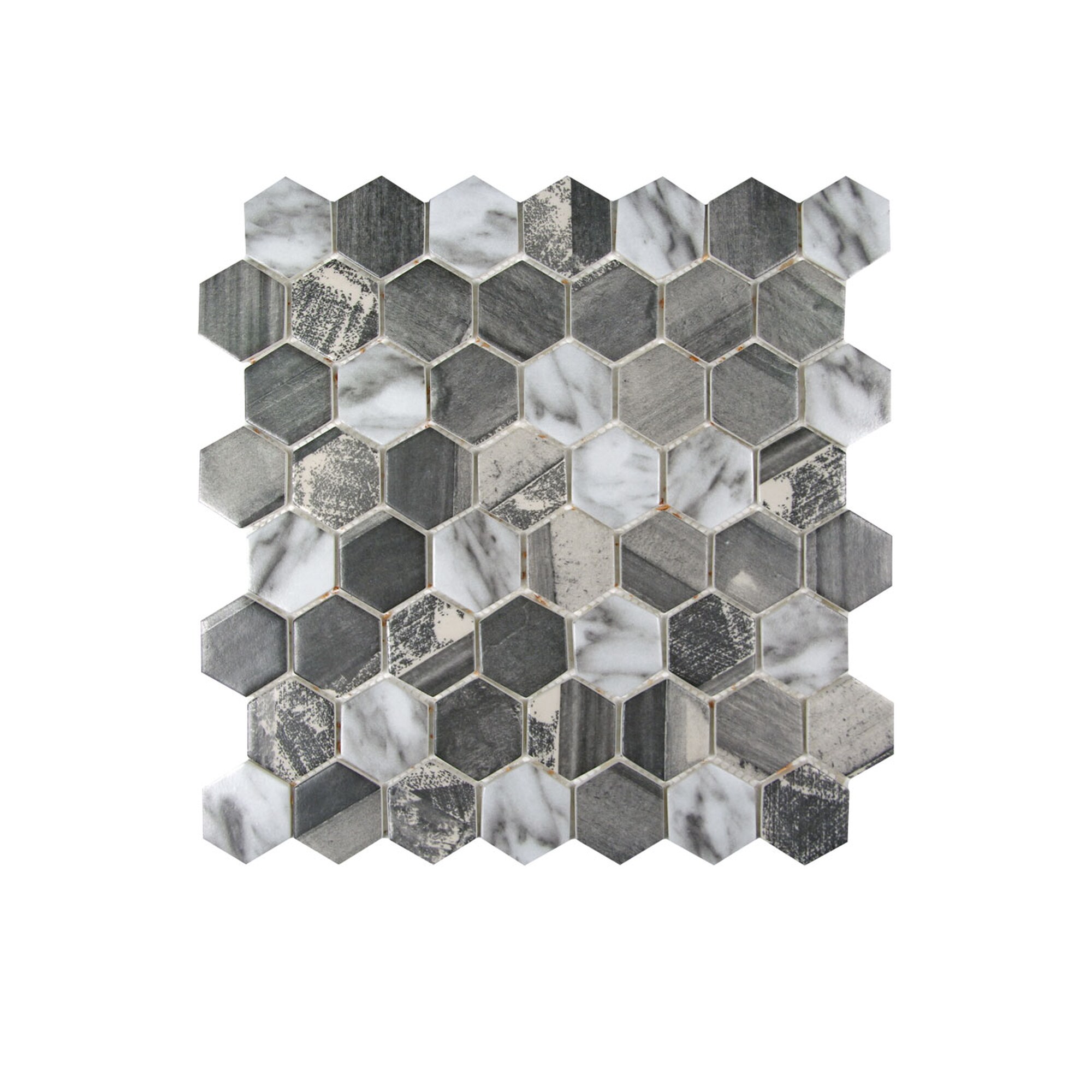 Sixcycle Grey - 11.75" X 11.85"