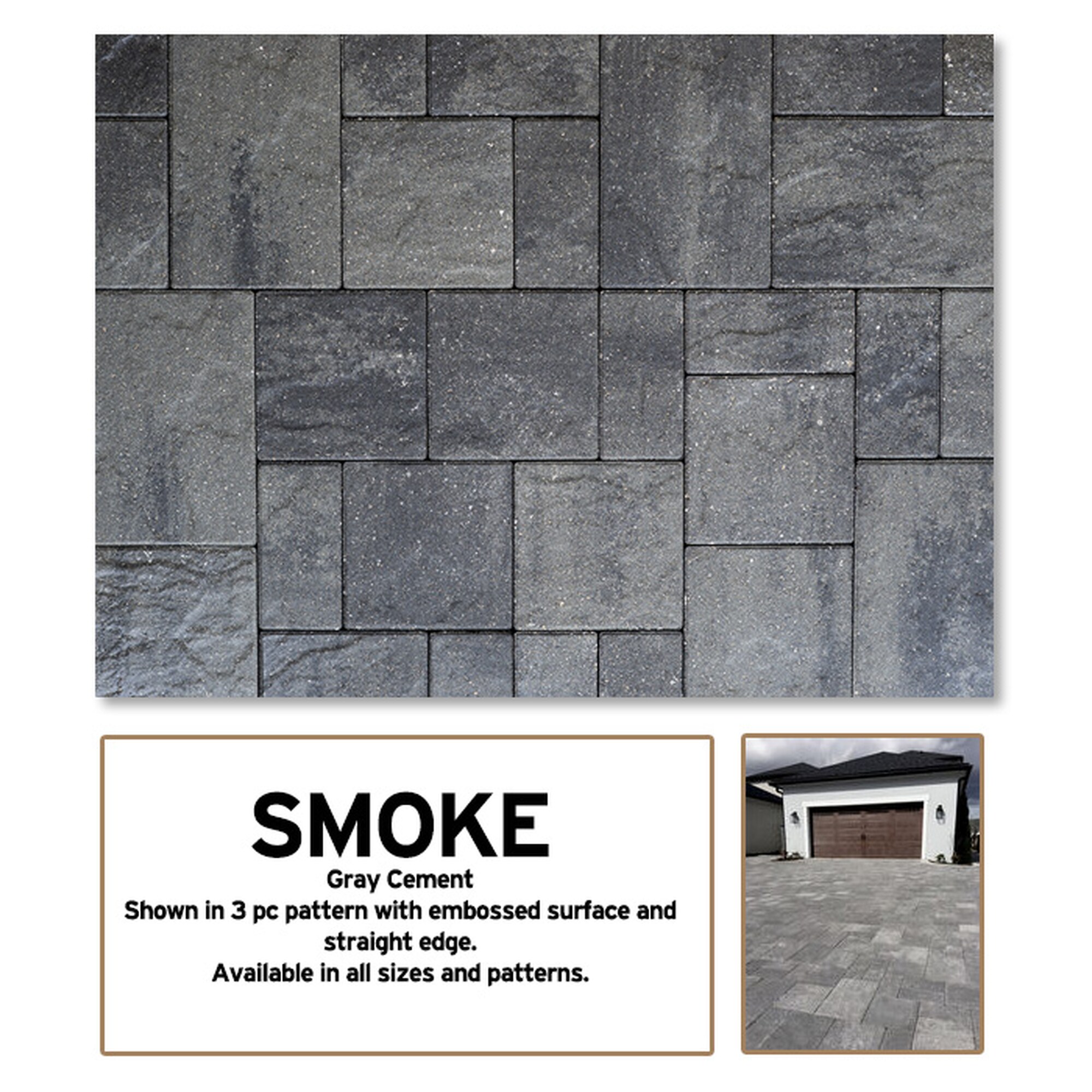 Smoke Brick Pavers