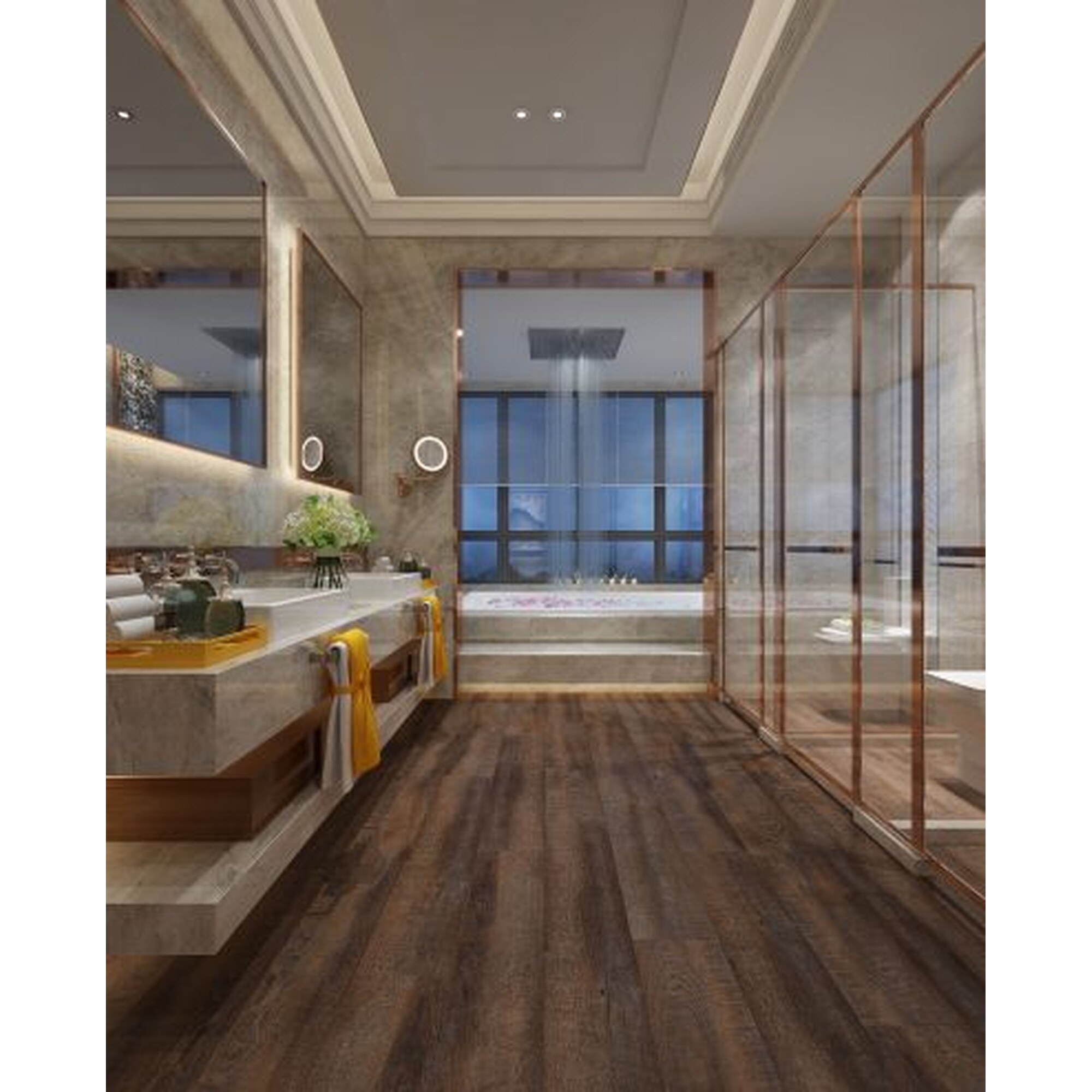 RUSTY PIER Laguna Collection PARKAY XPR WATER PROOF FLOOR
